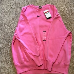 Nike Women’s Pink Crewneck Sweater